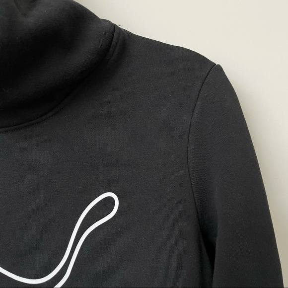 🌀LIKE NEW🌀PUMA Asymmetric Cowl Neck Sweatshirt - Picture 7 of 9